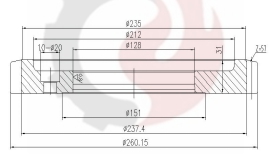 行星架链接齿轮 Planetary Carrier Link Gear